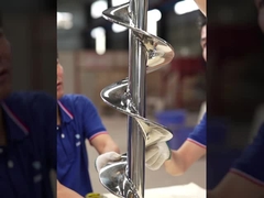 AS0001 ステンレス・スティール 小型 柔軟性 穀物 引脚 螺旋 飛行 オーダーメイド 要求