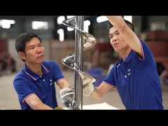 U 形スラジパイプ スクロールコンベア 粒子と穀物飼料