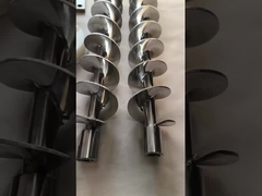 柔軟なスクリューコンベヤーのための高精度水平のスプリングステンレス鋼アグアスクリュー