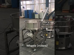 産業用マテリアルハンドリング向け高性能スクリューコンベアデモ