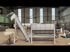 カスタムヘリカルシャフトレススクリューコンベアマシン スパイラルコンベアスクリューフィーダー 電力製造用