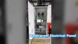 耐久性のあるステンレス鋼の電気パネル