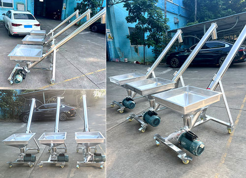 最新の企業ニュース Three Screw Auger Feeders Successfully Delivered, Enhancing Customer Production Efficiency