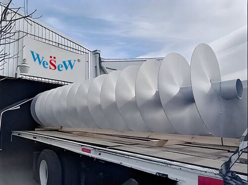 最新の企業ニュース スクロールコンベア 卸料物料処理の専門家 スクロールコンベア&アグア フライト製造のすべての経験をあなたに提供します