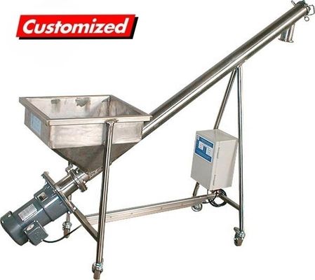 カスタマイズ可能なステンレス鋼 耐熱ホッパースクリューフィッダーとオーガーコンベヤー