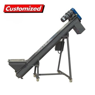 良い価格 廃棄物リサイクルラインのためのカスタマイズされた耐熱耐火プラスチックスクリューコンベア オンライン