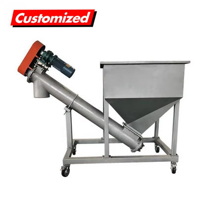 良い価格 スタッドレスタイヤ 耐熱 可変 スクリュー オーガー フィッダー 柔軟 スクリュー コンベヤー オンライン