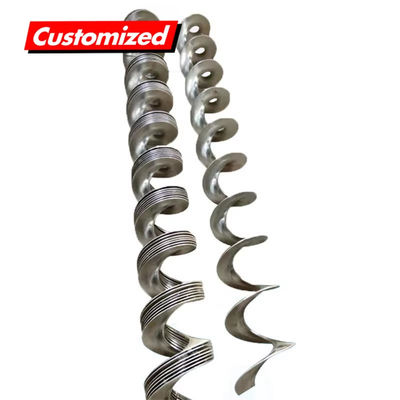 良い価格 工場直送 ステンレス鋼のカスタム 連続型スパイラルブレード オンライン