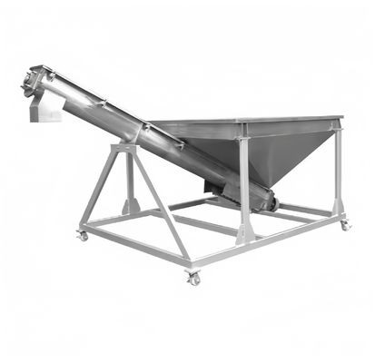 良い価格 PLC制御の自動スクリューアゲルフィッダー,ステンレス鋼の粒状材料とカスタマイズ可能な螺旋直径 オンライン