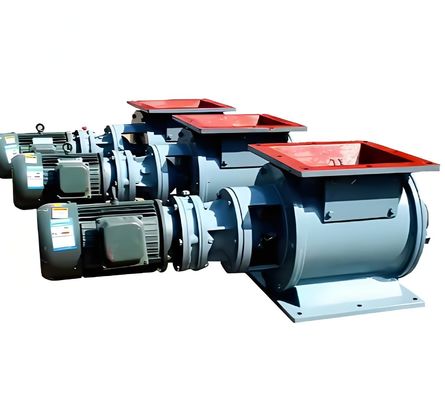 良い価格 パーソナライズ可能な電気産業用回転式エアロックバルブ ブラス電磁材料と粉末の卸荷角度構造 オンライン