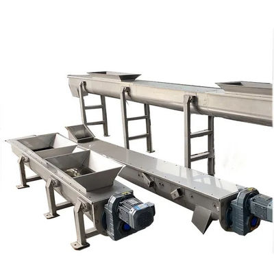 良い価格 ステンレス・スティール シャフトレス・スクリュー・コンベヤー 効率的なスラッド 固体 伝送 耐腐食設計 オンライン