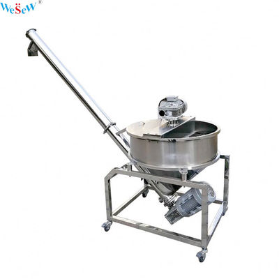 良い価格 材料の処理のための高精度でステンレス鋼ホッパータイプ傾斜スクリューコンベヤー オンライン