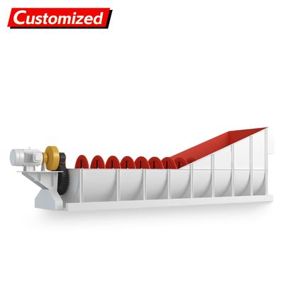 良い価格 custom Efficiency Silica Sand Washer Spiral Sand Washing Plant River Sand Screw Wash Machine auger screw Conveyor Customize オンライン