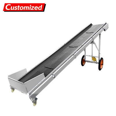 良い価格 oem Mobile Folding Industrial Inclined Belt Conveyor for Loading and Unloading Goods Belt Inclined Conveyor Factory, Farms, Energy & Mining, Food & Beverage Shops オンライン
