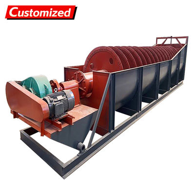 良い価格 oem Screw Sand Washing Machine 175 T/h Spiral Sand Washer Sand Washing Plant Manufacture Spiral Sand Washer to motorway,hydropower, building wash, classify, eliminatecontaminants. オンライン