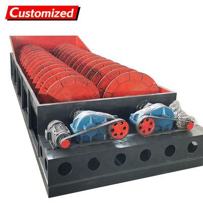 良い価格 Industrial Double-Spiral Screw Classifier Sand Washing Machine for Fine Sand Gravel Grit Silica Washing オンライン
