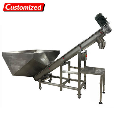 良い価格 Material Screw Conveyor Feeder Competitive Price Customization Inclined Screw Auger Conveyor With High Efficiency Manufacturer's Factory オンライン