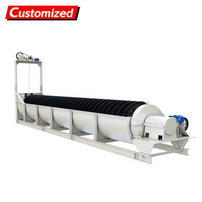 良い価格 カスタマイズされた工業用鉱物川シリカ砂川砂スパイラル洗浄機LX765、建設、高速道路、水力発電所、砂利プラント向け低投資洗浄機 オンライン