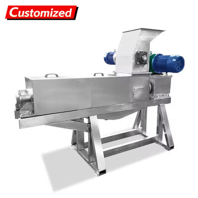良い価格 Custom Food Processing Machinery Coconut Meat Juicer Combination Hammer Mill and Extruder for Fruit and Root Vegetable Processing Juicer オンライン