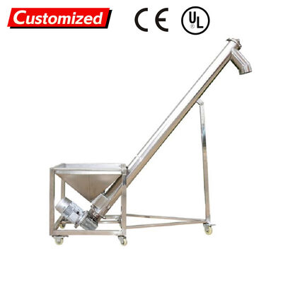 良い価格 カスタムステンレス鋼スクリューコンベア 食品グレード材料 耐腐食性 フレキシブルスクリューコンベア 種子および穀物用 食品および化学産業向け オンライン