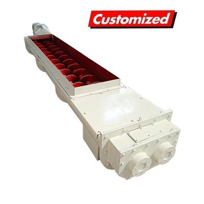 良い価格 US 110.000kg パッケージ総重量を持つカスタム炭素鋼のダブルシャフトスクリューコンベア オンライン