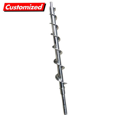 良い価格 バルク材料ハンドリング用OEMカスタムステンレス鋼耐熱オーガースクリューとスクリューコンベアブレード オンライン