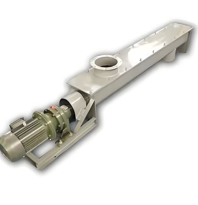 良い価格 湿水コンクリートとセメントのための30RPM速度制御の調整可能な耐熱軸のないスピラルコンベヤーフィッダー オンライン