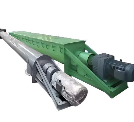 良い価格 垂直傾斜型チューブル型U型スピラル輸送機 水泥 炭 湿砂 スラッド 米 氷 Cream 粉末粒子 オンライン