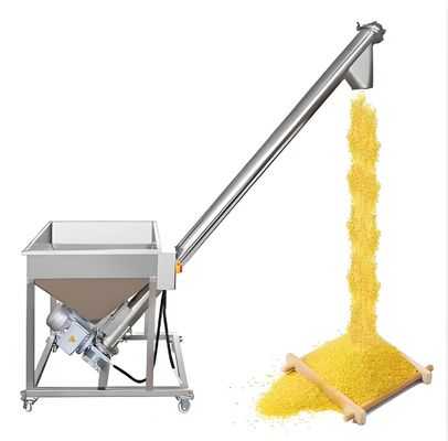 良い価格 ステンレス・スティール 移動型スピラルコンベヤーシステム セメント粒子の供給と輸送 オンライン