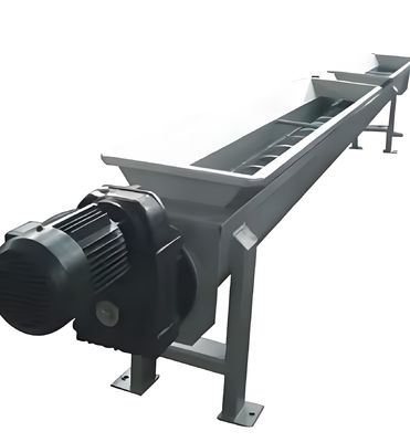 良い価格 304/316L 工業用螺旋軸を持つ石炭灰,泥,穀物用不鋼鋼スピラル輸送システム オンライン