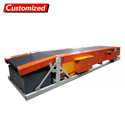 良い価格 可動式伸縮ベルトコンベア 600mm-800mm 幅 220V-440V カスタム オンライン