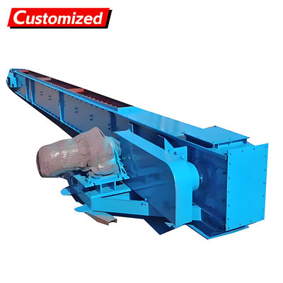 良い価格 Durable and Easy Clean Adjustable Speed Chain Scraper Conveyor for Material Transmission オンライン