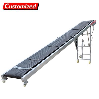 良い価格 High Quality Folding Industrial Inclined Belt Conveyor Mobile conveyor belts are used in industrial production  Loading & Unloading for efficient, adjustable-speed material transfer オンライン