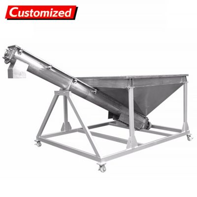 良い価格 カスタムデザインのスクリュー・アグア・フィッダー 変数周波数駆動と大量材料処理のための深スクリュー構造 オンライン