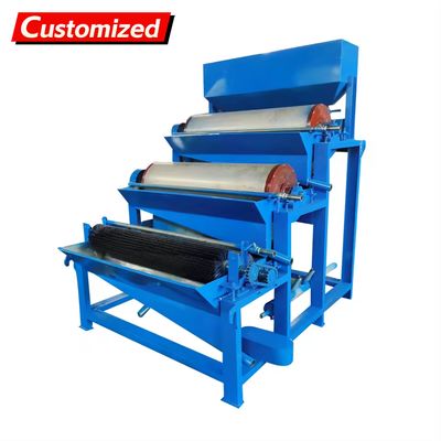 良い価格 OEM conveyor belt permanent magnet separator dry magnetic separator drawer-type magnetic separator industrial magnetic separator, suitable for waste recycling, old furniture and appliance recycling オンライン