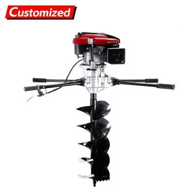 良い価格 OEMオーガーボーリングマシン商用掘削機砂掘削機さまざまなサイズのオーガーアースボーリングマシン木の穴掘削機土地掘削木の穴掘削機に適しています オンライン