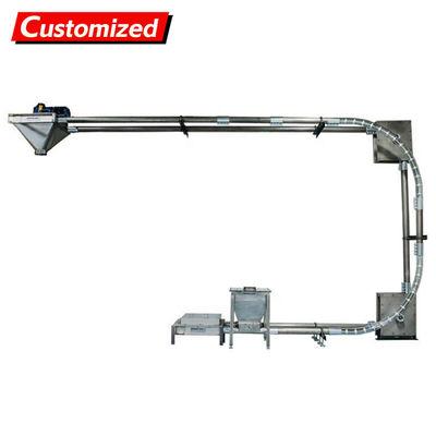 良い価格 Custom Stainless Steel Tube Chain Conveyor for Stable Transport of Steel Drag Chain Conveyors Explosion-proof and airtight design (Suitable for Powdered Sugar) オンライン
