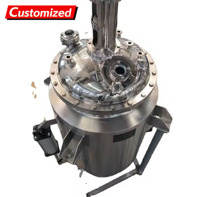 良い価格 Custom Stainless Steel Food-Grade Reaction Vessel 220V Chemical Reaction Vessel Pump Core Container 50L-5000L Suitable for Motor-Driven Chemical Reactor Equipment オンライン