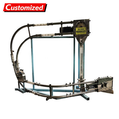 良い価格 カスタマイズされたステンレス鋼管チェーンコンベアは、省スペースな用途での穀物、肥料、飼料の輸送に適しています。 オンライン