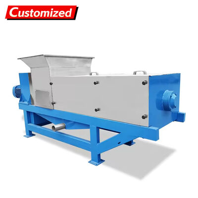 良い価格 カスタムステンレス鋼食品廃棄物サトウキビパルプ油圧脱水機/果物と野菜のジューサーねじプレス脱水機業務用ジューサー オンライン