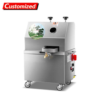 良い価格 特注高品質業務用サトウキビジュース機（エンジン付き）304ステンレス鋼構造 高効率＆省エネ 高トラフィックジュースバーに最適 オンライン