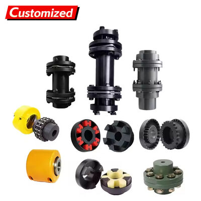 良い価格 産業機械用、定格トルク2000N-m、最高回転数5000rpmのフレキシブルスターカップリング オンライン