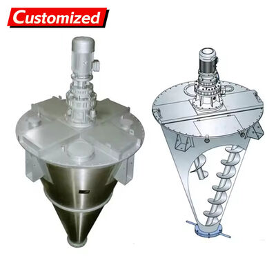 良い価格 化学処理粉末混合機用カスタム50リットルSUS316Lステンレス鋼円錐ねじミキサー オンライン
