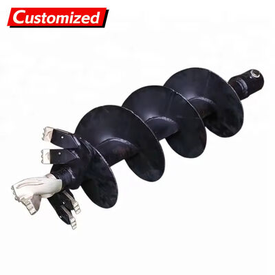 良い価格 トラクター取り付け掘削用、硬質・凍結土壌向け、耐腐食性高張力フレキシブル設計アースオーガー オンライン